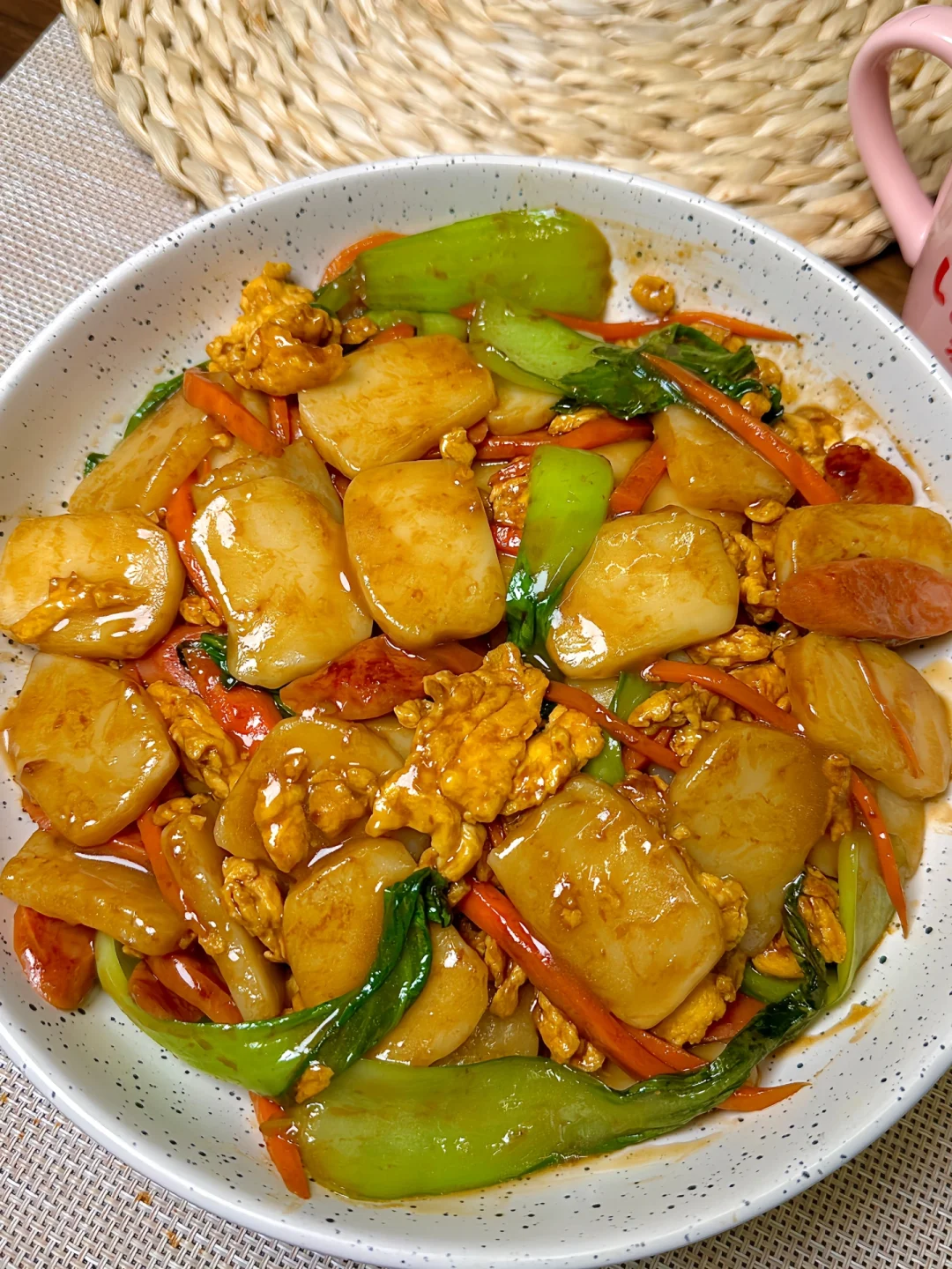 炒年糕是什么人间美味啊！！实在是太好吃了！！