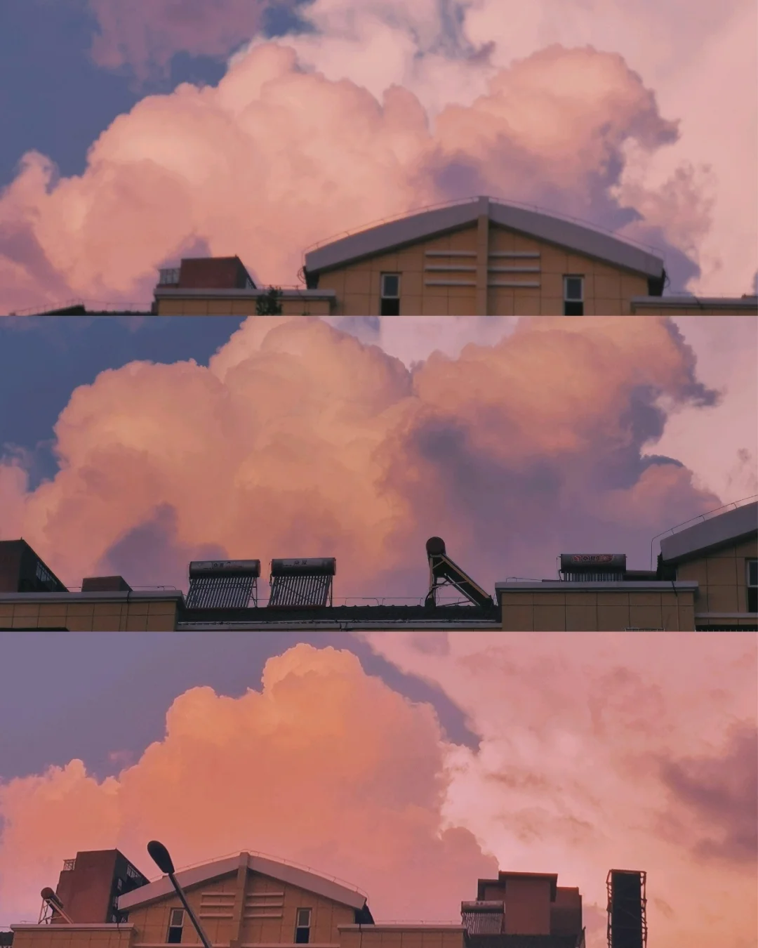 vsco浪漫粉紫色调色，像掉进了童话奇妙世界