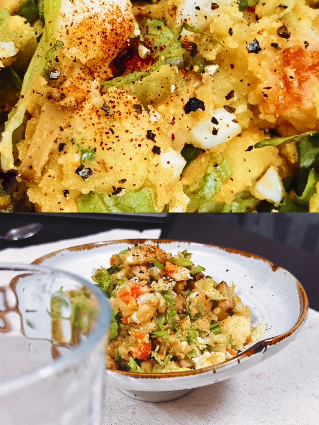 简单吃点🥢｜8元一餐 的 无油温沙拉🥗