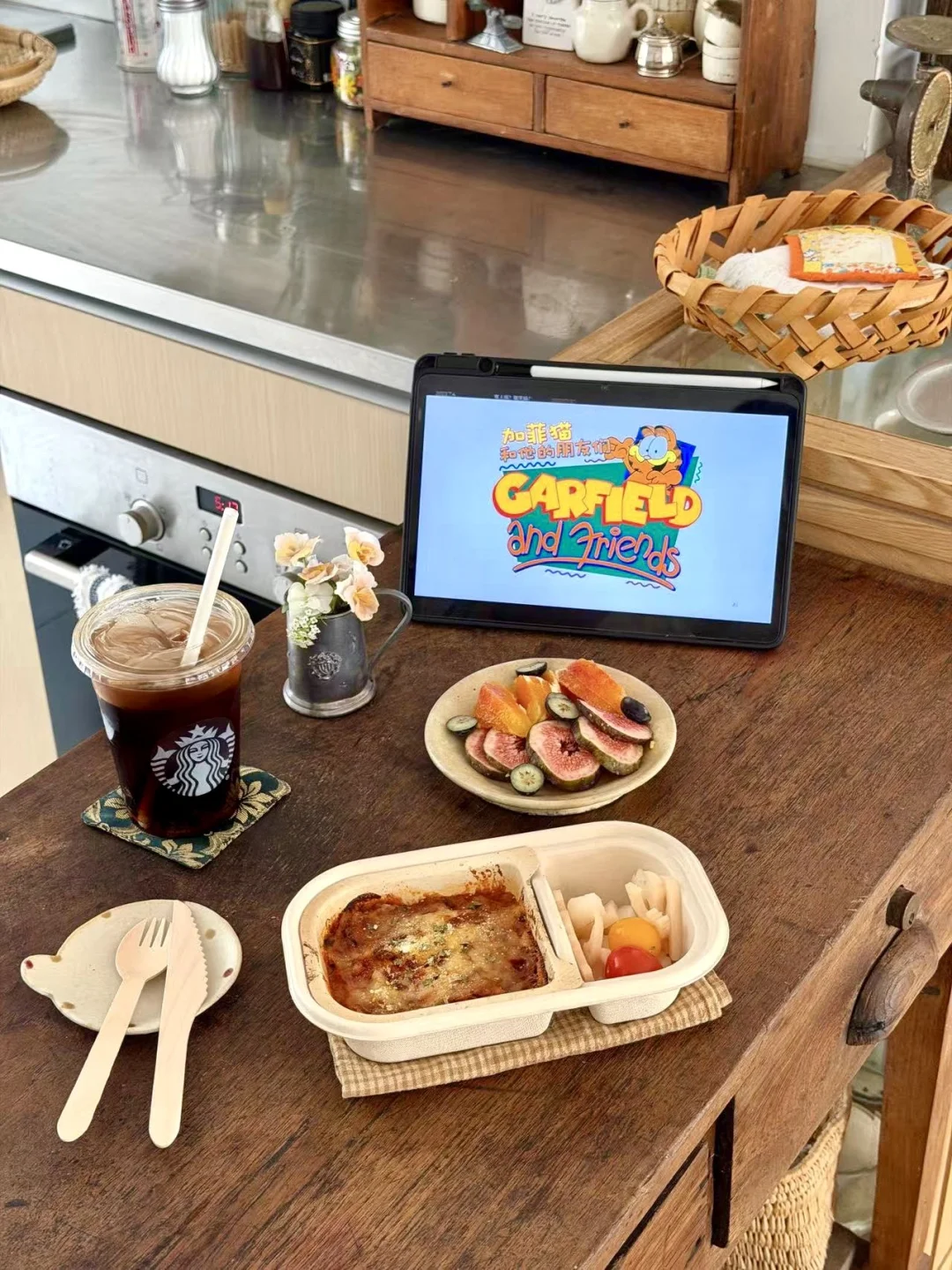 突然就想吃加菲猫同款千层面了