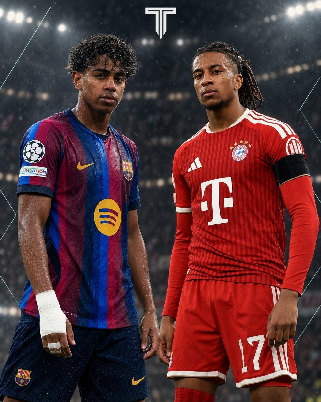 🇪🇸 - 拉明·亚马尔，2025/26 赛季至今：

🌟 52 进球/助攻
⚽️ 30 粒进球
🅰️ 22 次助攻
🏆 3 个奖杯
🎁 5 个点球

🇫🇷 - 迈克尔·奥利塞，2025/26 赛季至今：

🌟 67 进球/助攻
⚽️ 32 粒进球
🅰️ 35 次助攻
🏆 3 个奖杯
🎁 0 个点球 ​