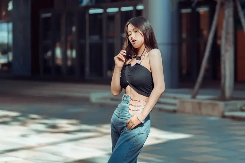 时尚美女👩🏻充满青春活力 优雅女人👩🏻气质十分迷人 职场丽人?...