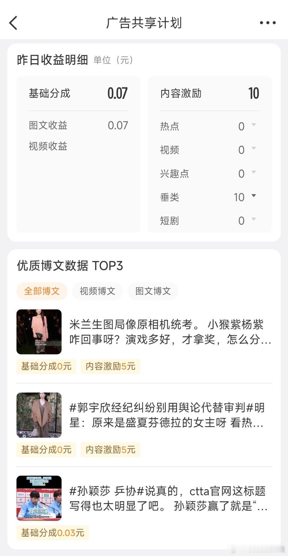 每天一毛几分的收益，让人都疲惫了
今天终于收到母婴红包——巨款30

而且有两条zs入账
zs还是得写呀
有5块也好哇 ​