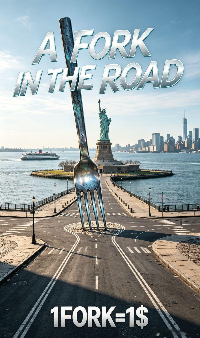 #岔路口FORK[超话]# 马斯克的X，发出时代信号；
马斯克的FORK，抉择命运岔路口。
A Fork in the Road——站在时代分叉点上，
万事万物皆可FORK，重要的从来不是路有多少条，
而是你有没有选对方向的勇气。#人工智能##马斯克# ​