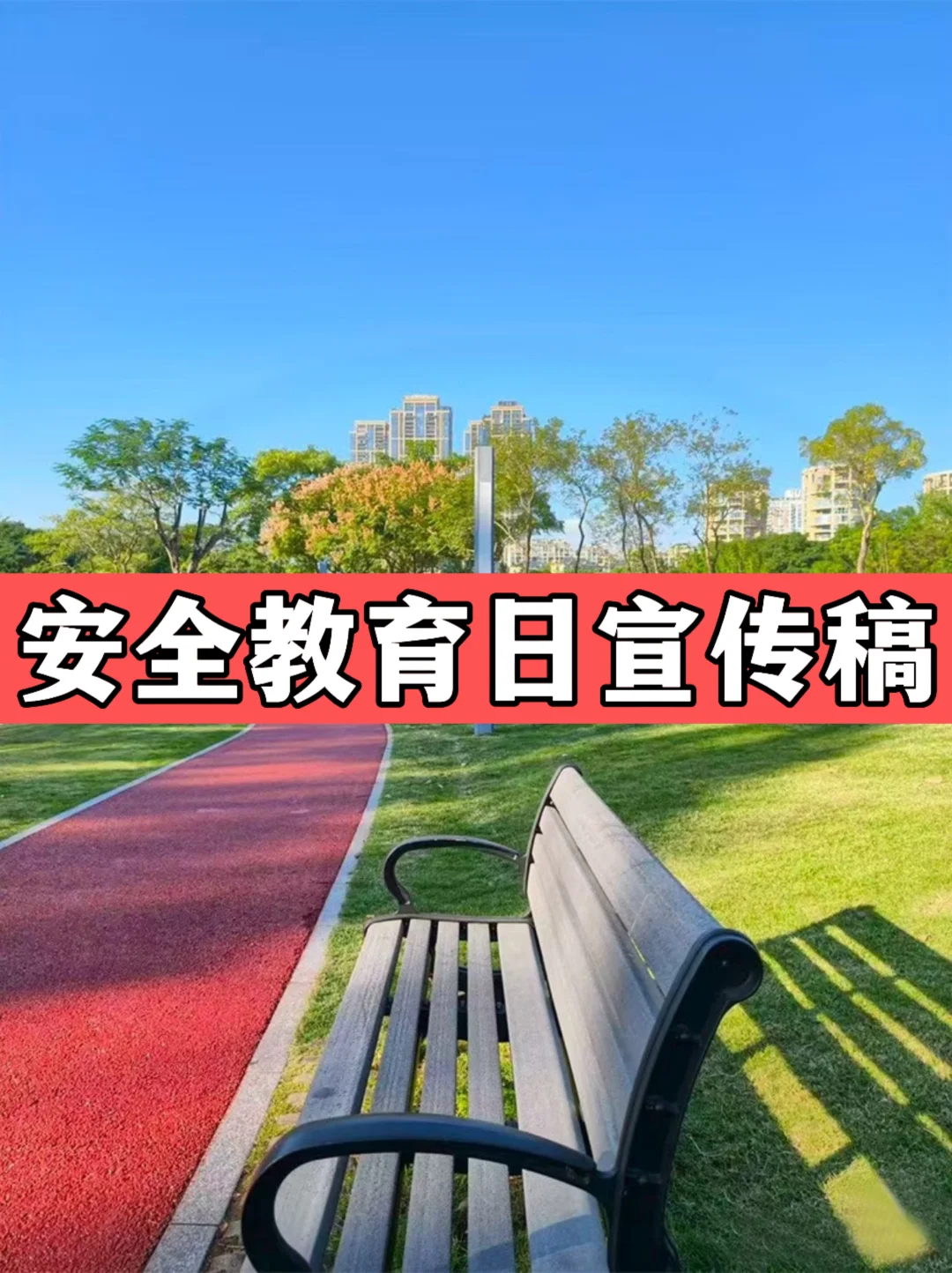 体制内：安全教育日宣传稿