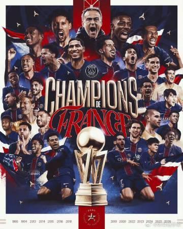 巴黎客场2-0击败朗斯，提前一轮锁定2025-26赛季法甲冠军🏆<b...