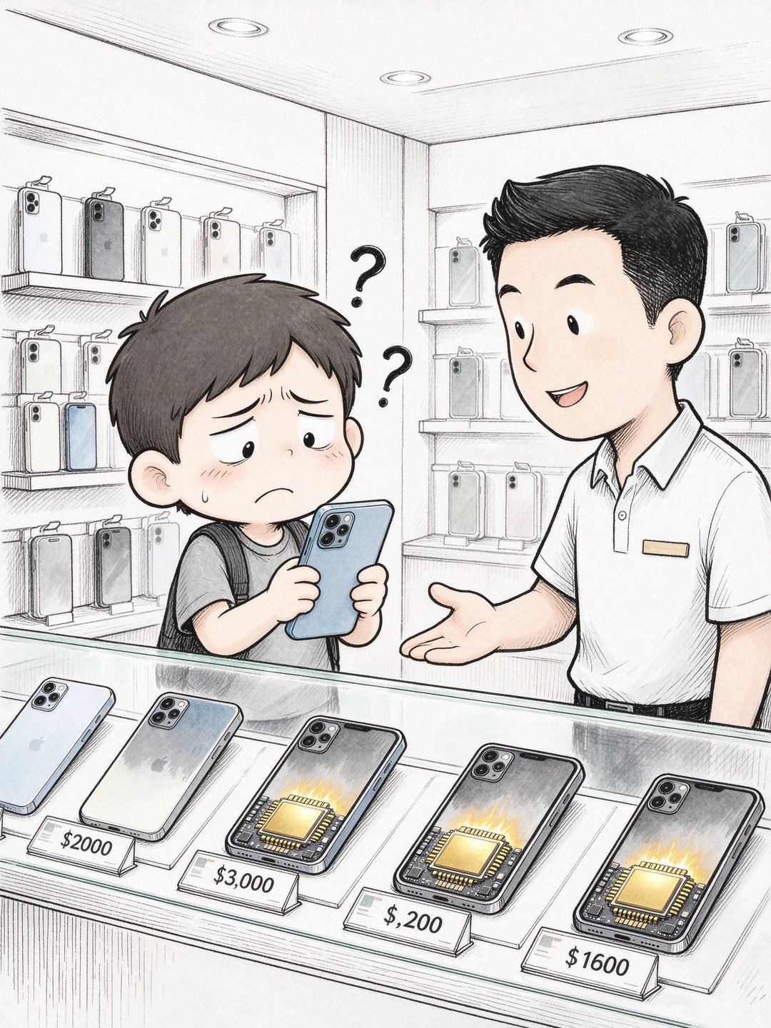 手机涨价还降级？屏幕开倒车，现在换手机值不值？
以前买手机，比的是处理器多强、拍照多清。现在发现一个扎心的事：价格涨了，屏幕反而在降级。
千元机上OLED屏越来越少见，满级防水、高强度玻璃成了稀有配置，连Pro机型都开始回归6GB内存。不是厂商良心坏了，是成本扛不住了。
数据很直观：内存成本自去年以