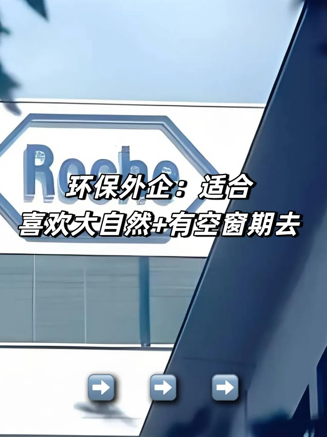 环保外企：适合喜欢大自然+有空窗期的