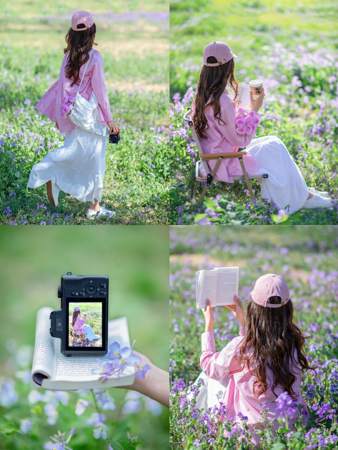 春天日常出游氛围感拍照|附调色教程