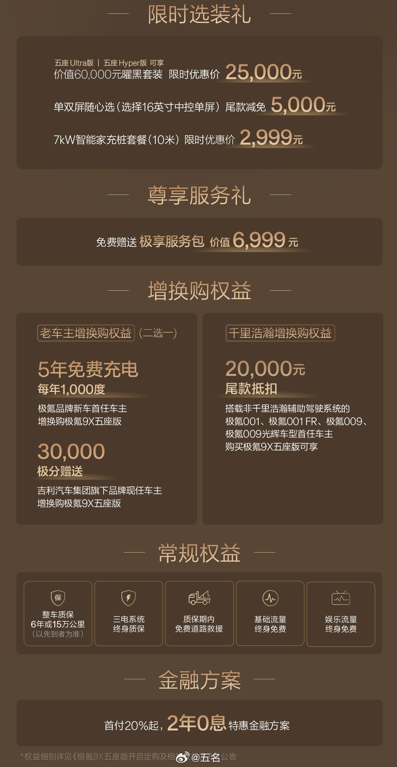 很多人问，刚上市的极氪9X五座版，和市场其他五座有什么不同？有2点看法...