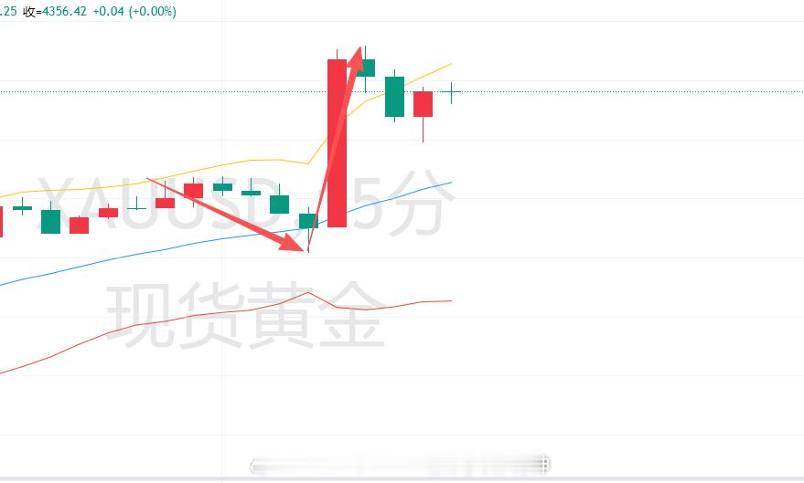 非农预测利多也是非常成功，直播当中给到的4352多单上涨至4370呈现...