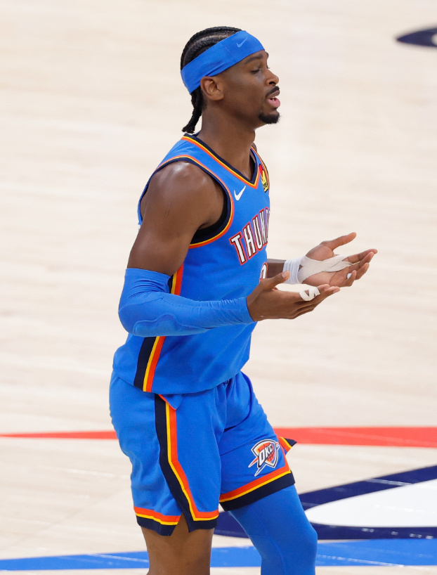NBA西部决赛，雷霆127-114击败马刺，总比分3-2领先。  本场...