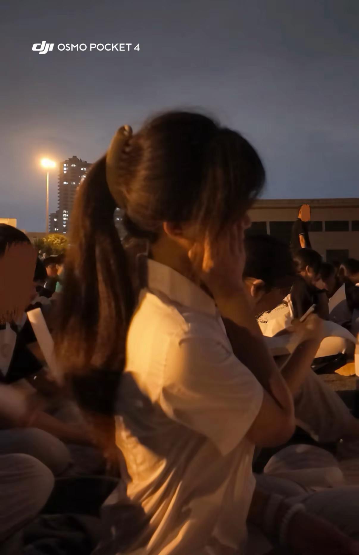 我又怎么能够 忘掉你的温柔温州翔宇中学 篝火晚会 女高