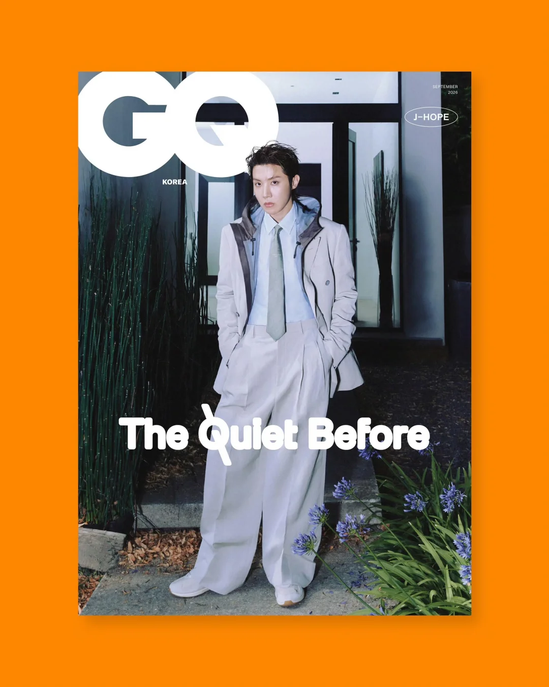 郑号锡亮相顶级男刊GQ金九封面