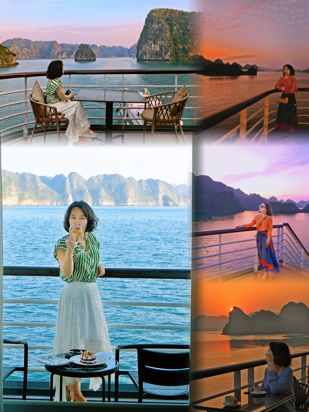 下龙湾游轮选对3️⃣项✅️人少景美包出片