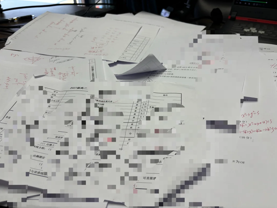 历时半月高二二次联考数学命题工作圆满完成