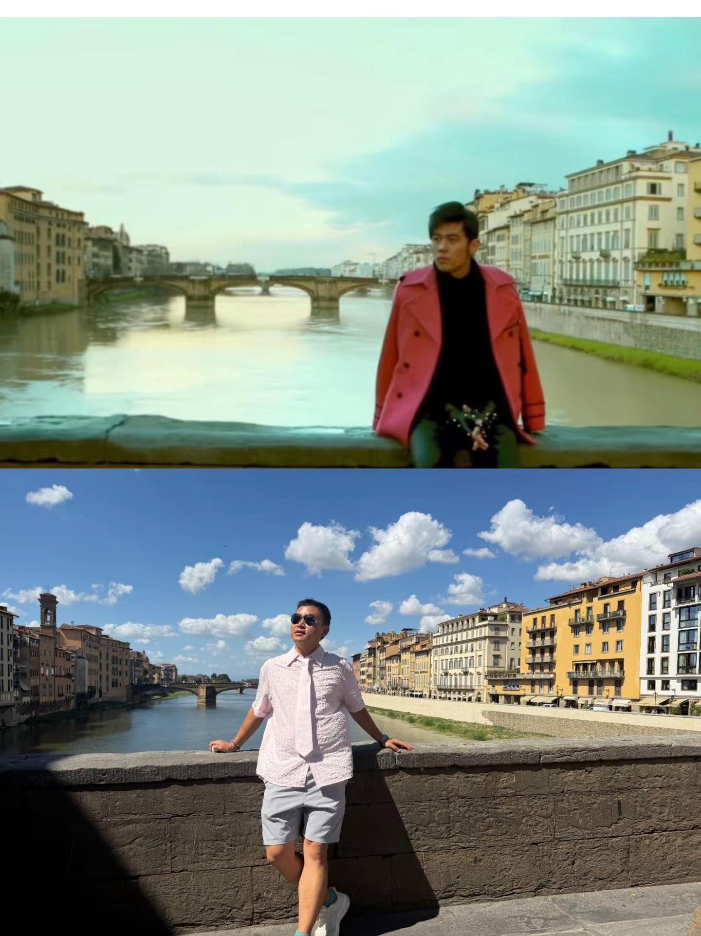一口气打卡周杰伦作品集《算什么男人》，在佛罗伦萨拍MV🇮🇹🍝周杰伦 佛罗伦萨