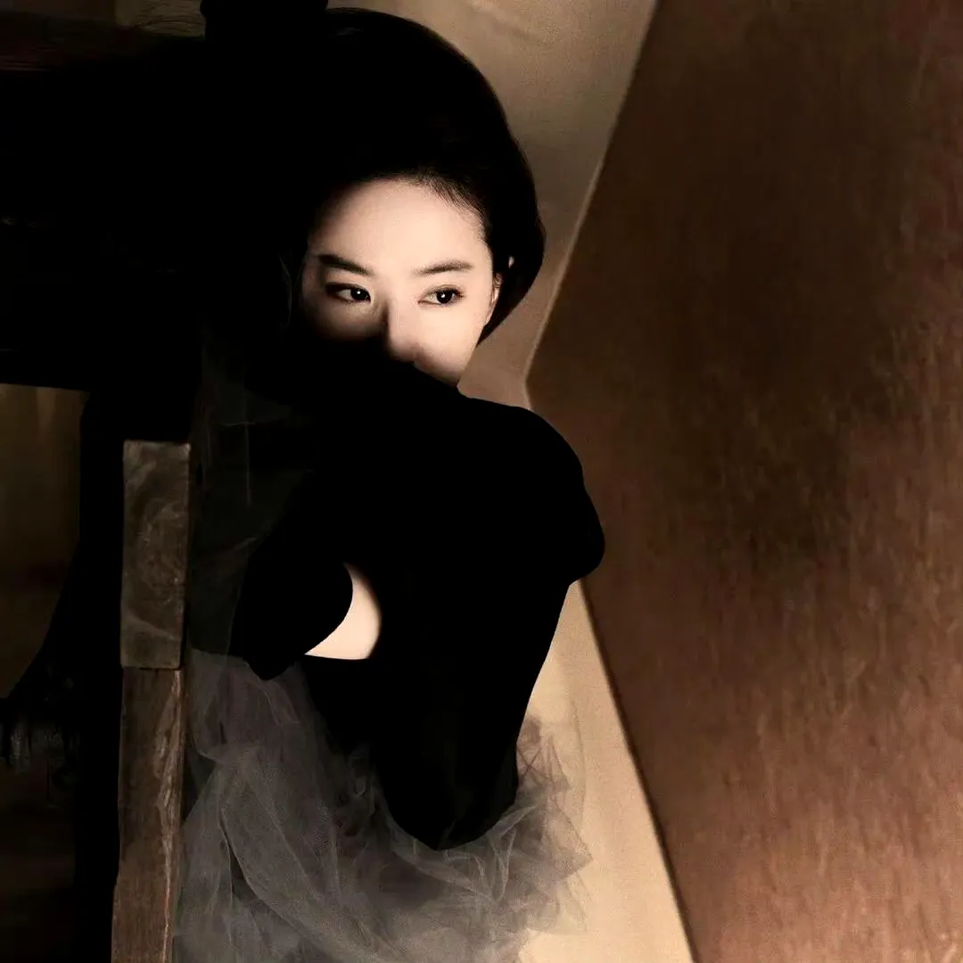 刘亦菲古早氛围感女头