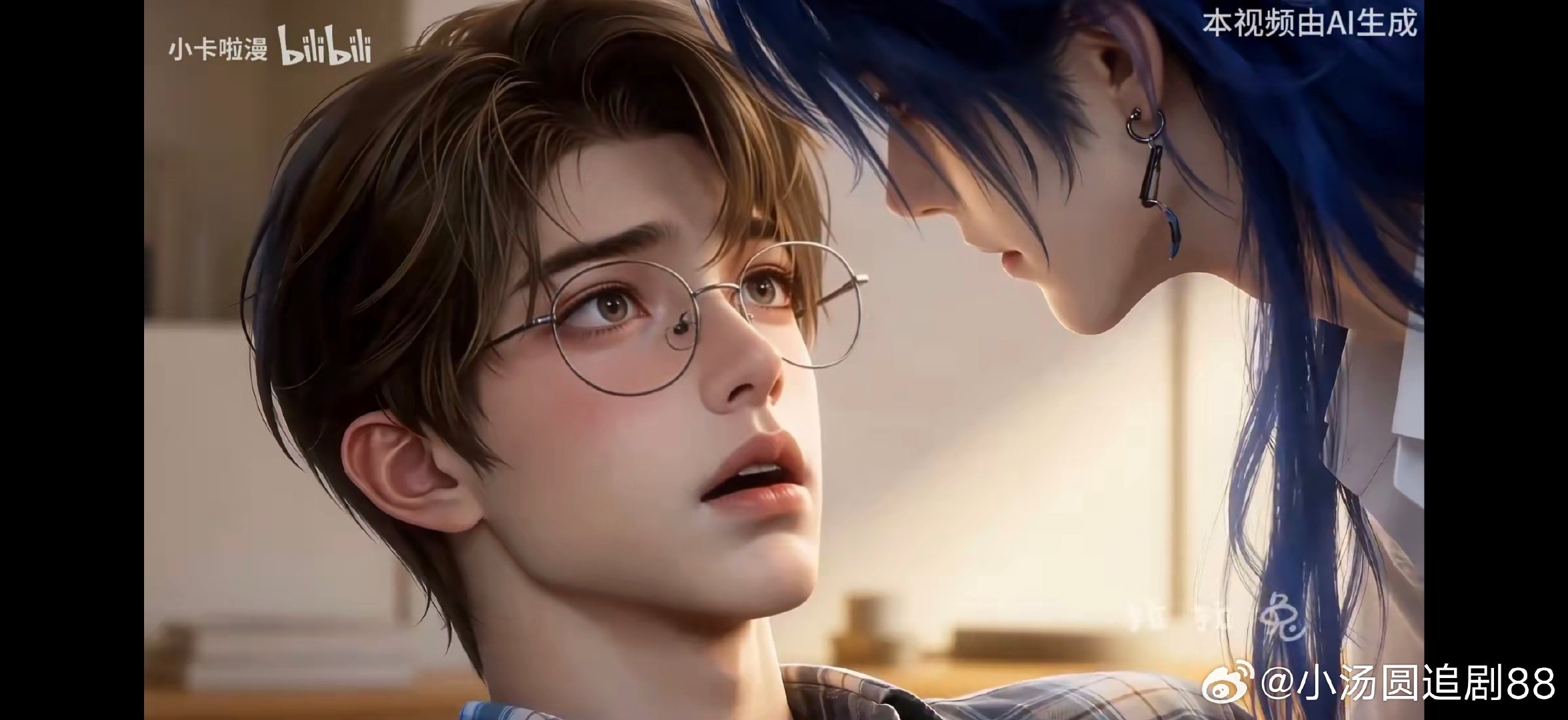 幸福指[鼓掌]南   已更全集资源
完结#ai漫剧# Bl
这个剧情有点意思，三人行，眼镜男是受的窝囊丈夫，他觉醒了系统，系统告诉他晚上长发美男和西装霸总要进行一场丈夫的睡熟文学[色] ​