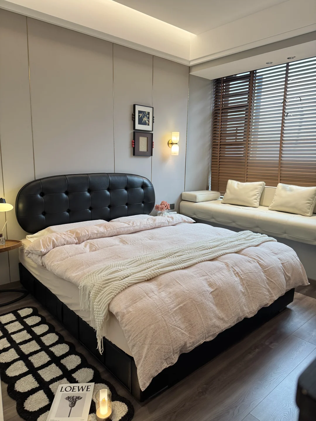 太实用了！小户型卧室就选超薄华夫格储物床