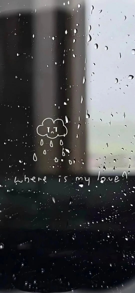 我表达不出的情绪 雨天都帮我说了 | ios27系统壁纸

 #情感态度表达# ​