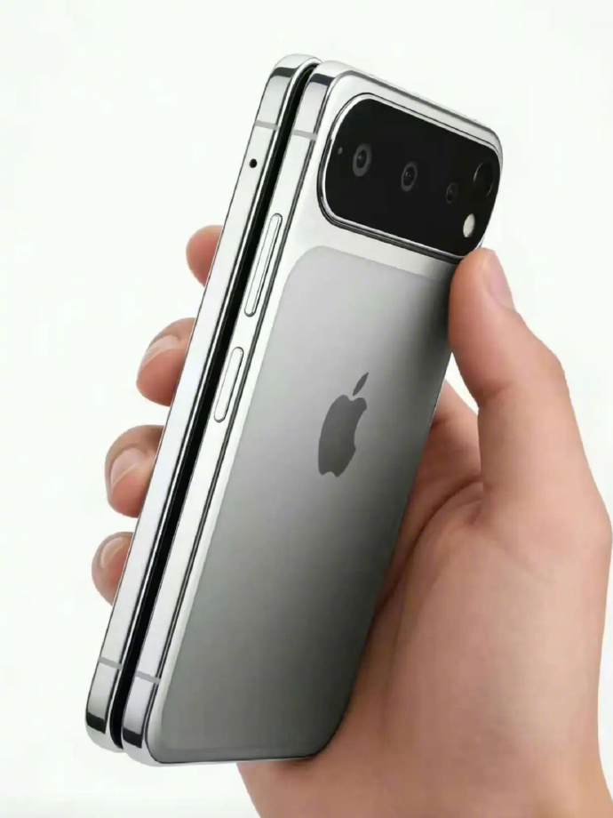 【苹果将于7月下旬启动量产折叠iPhone，Elec近日报道，苹果已完...