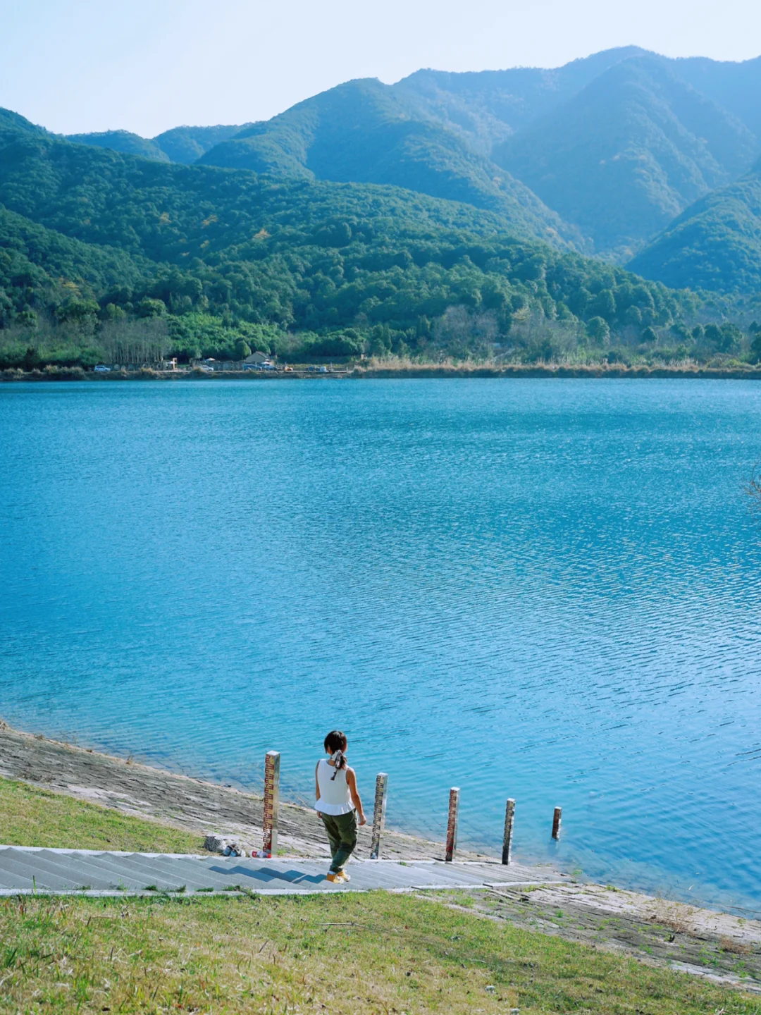 隐藏在杭州周边最蓝的“海”没有之一❗️