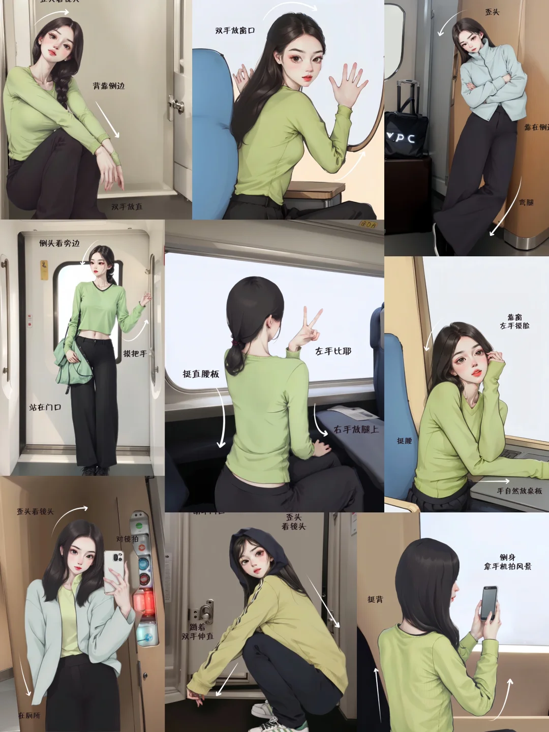 动车上这样拍真的很出片🚄都来抄作业