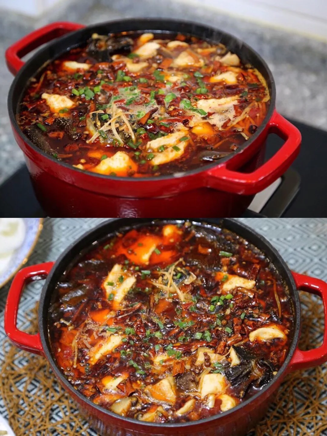 秒杀餐馆的香辣水煮鱼，做法却超级简单