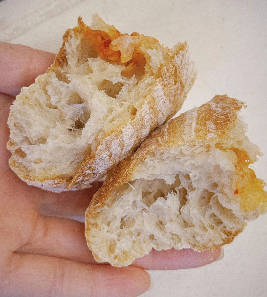 90%含水量的全麦恰巴塔