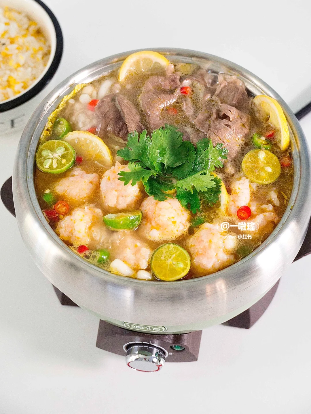 虾滑酸汤肥牛🍲酸辣开胃｜汤汁浓郁下饭神器