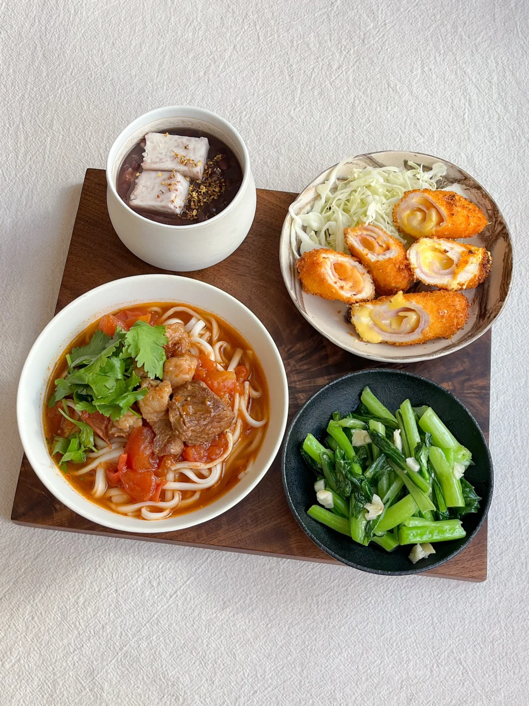 冬季饮食｜一碗番茄牛肉汤面🍜