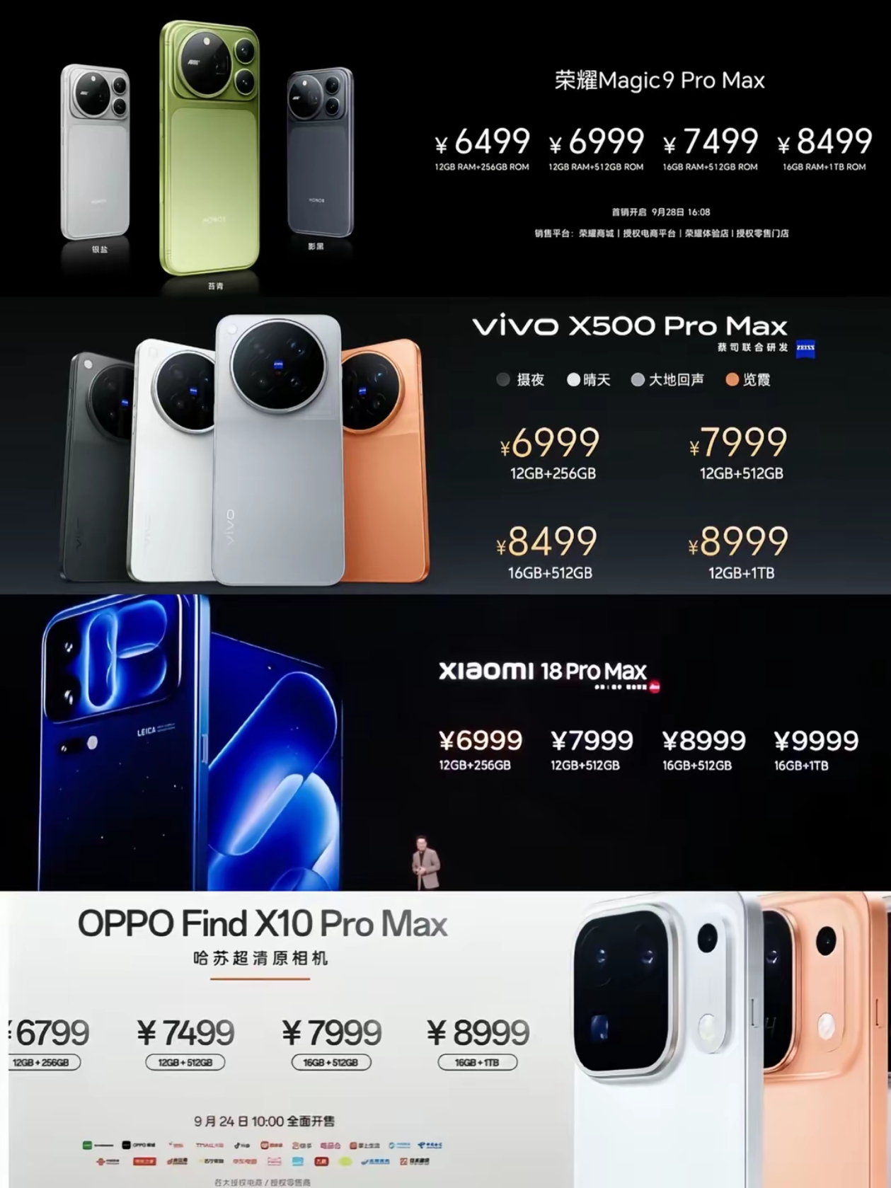 荣耀Magic9发布！OV米旗舰集体涨千元，内存暴涨才是真凶，等等党这次输麻了，明年线下店会倒一波吗？