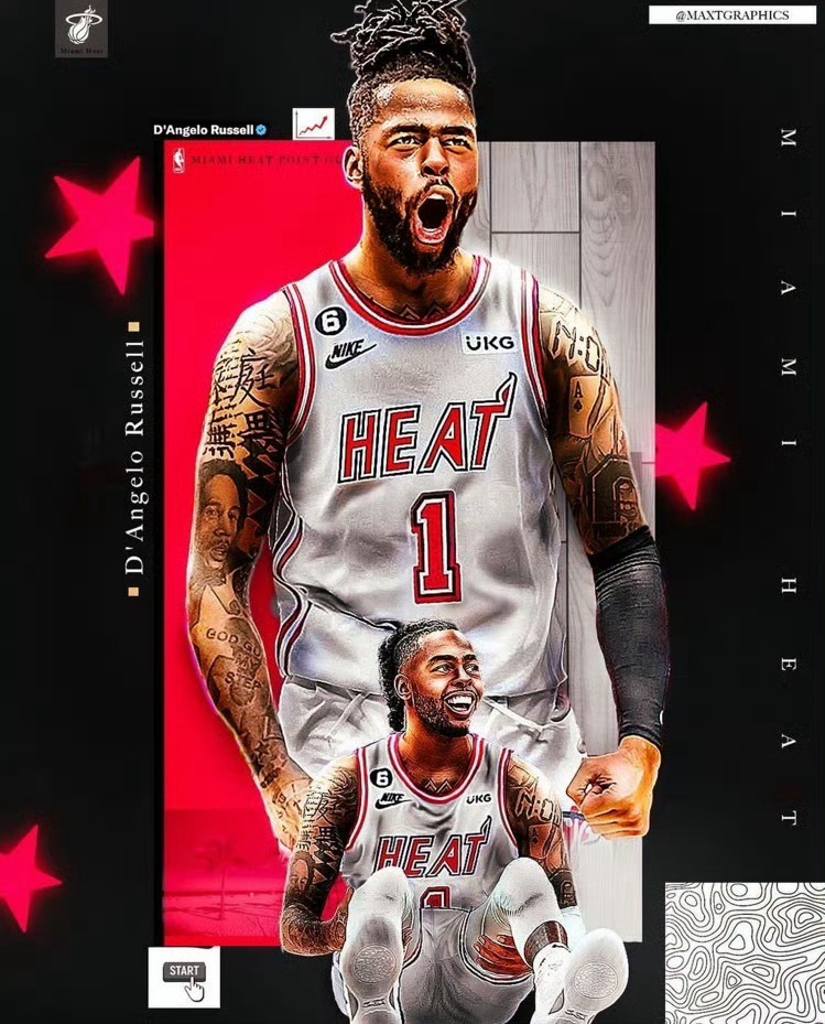 流言：一位NBA球探谈到热火引援目标时表示相比布拉德利-比尔与拉塞尔-...