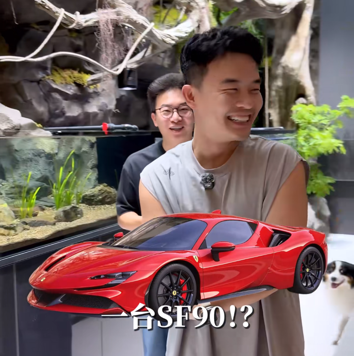 网红“小刚学长”公开别墅装修花费！400平的房子花费超700万，顶楼卧室阳台门外