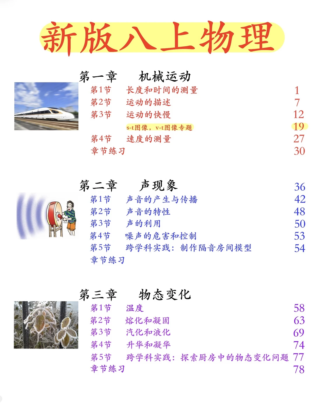新版八上物理