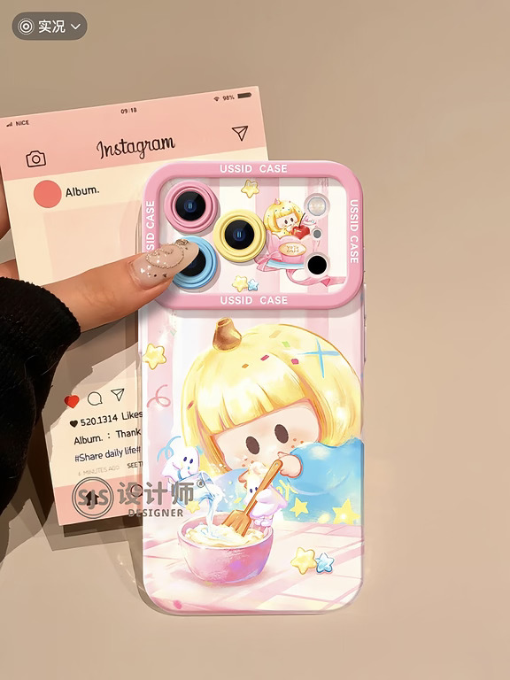 少女心爆棚💕做甜品YOYO手机壳来咯！！