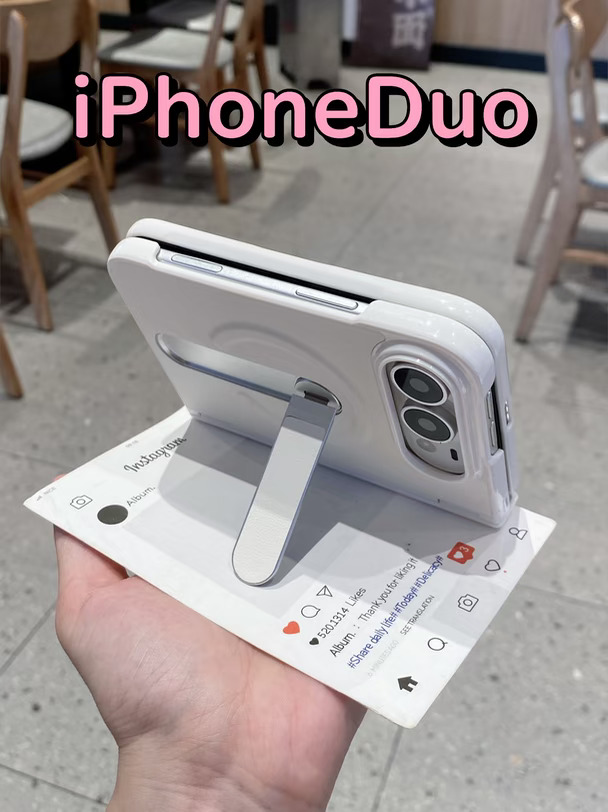 美美用上啦✨iPhone Duo支架磁吸一体手机壳