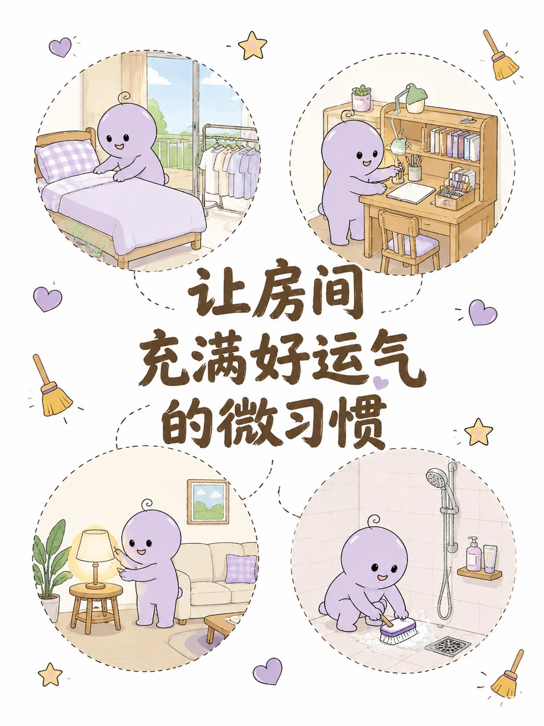 让房间充满好运气