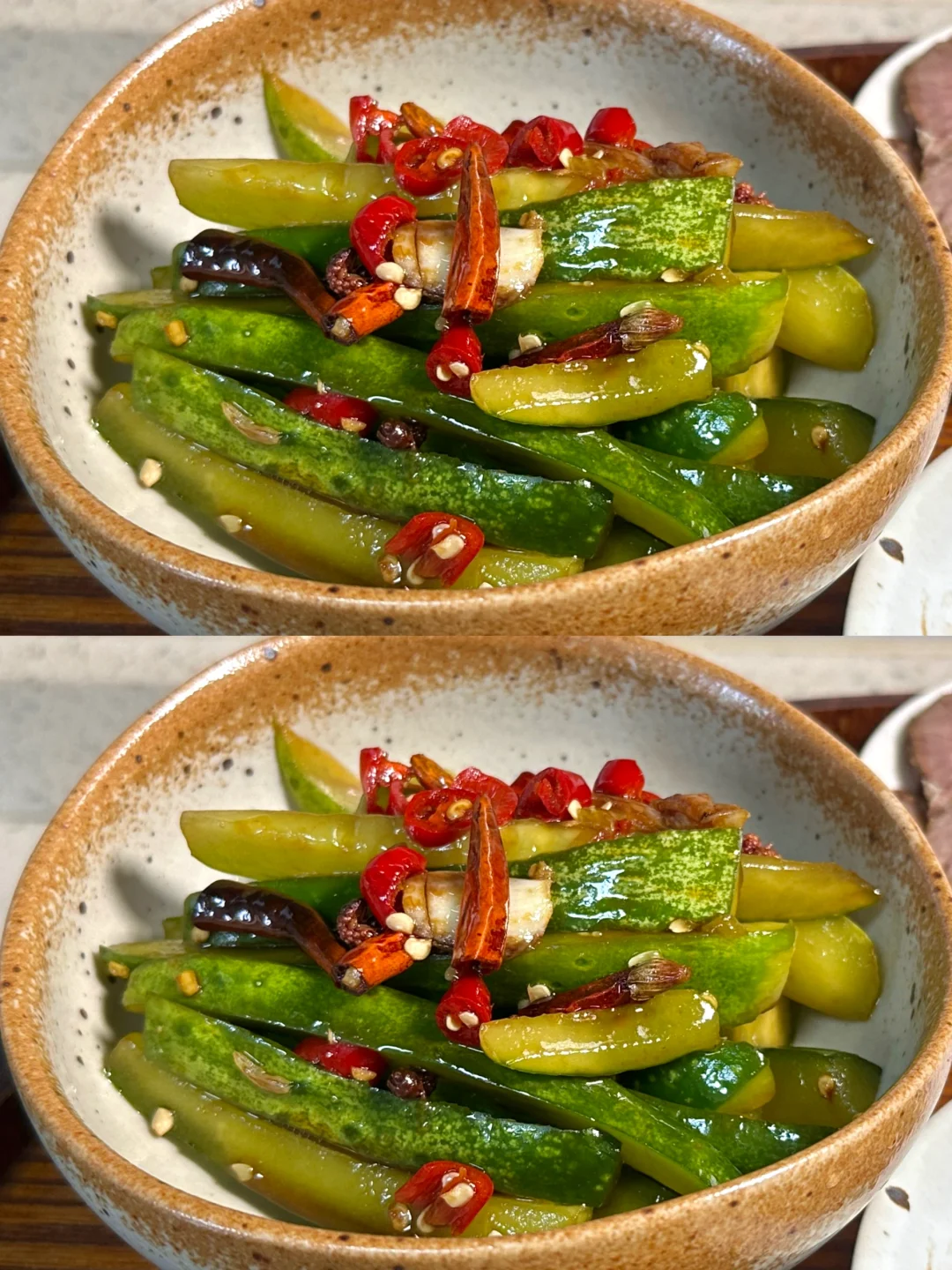 酸辣脆爽的腌黄瓜🥒真的好解腻
