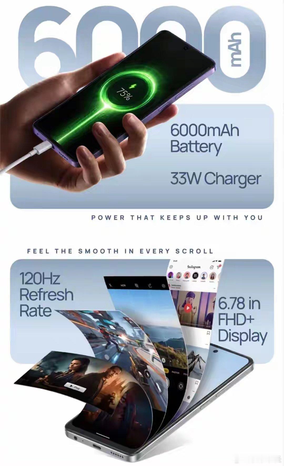 HMD Vibe2 Pro正式官宣，定于9月29日推出。新机搭载天玑6400芯片，最高8GB+128GB存储。配备6000mAh大电池，支持33W有线快充，保留3.5mm耳机孔。影像上采用6400万像素索尼IMX682主摄，搭配200万微距镜头，前置1300万像素。出厂预装Android 16系统，还搭载Indus AI，提供紫、灰、绿三种配色。#数码资讯# ​