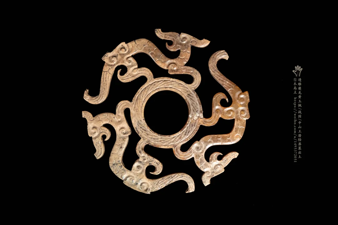 战国中山王墓出土玉器，独具特色