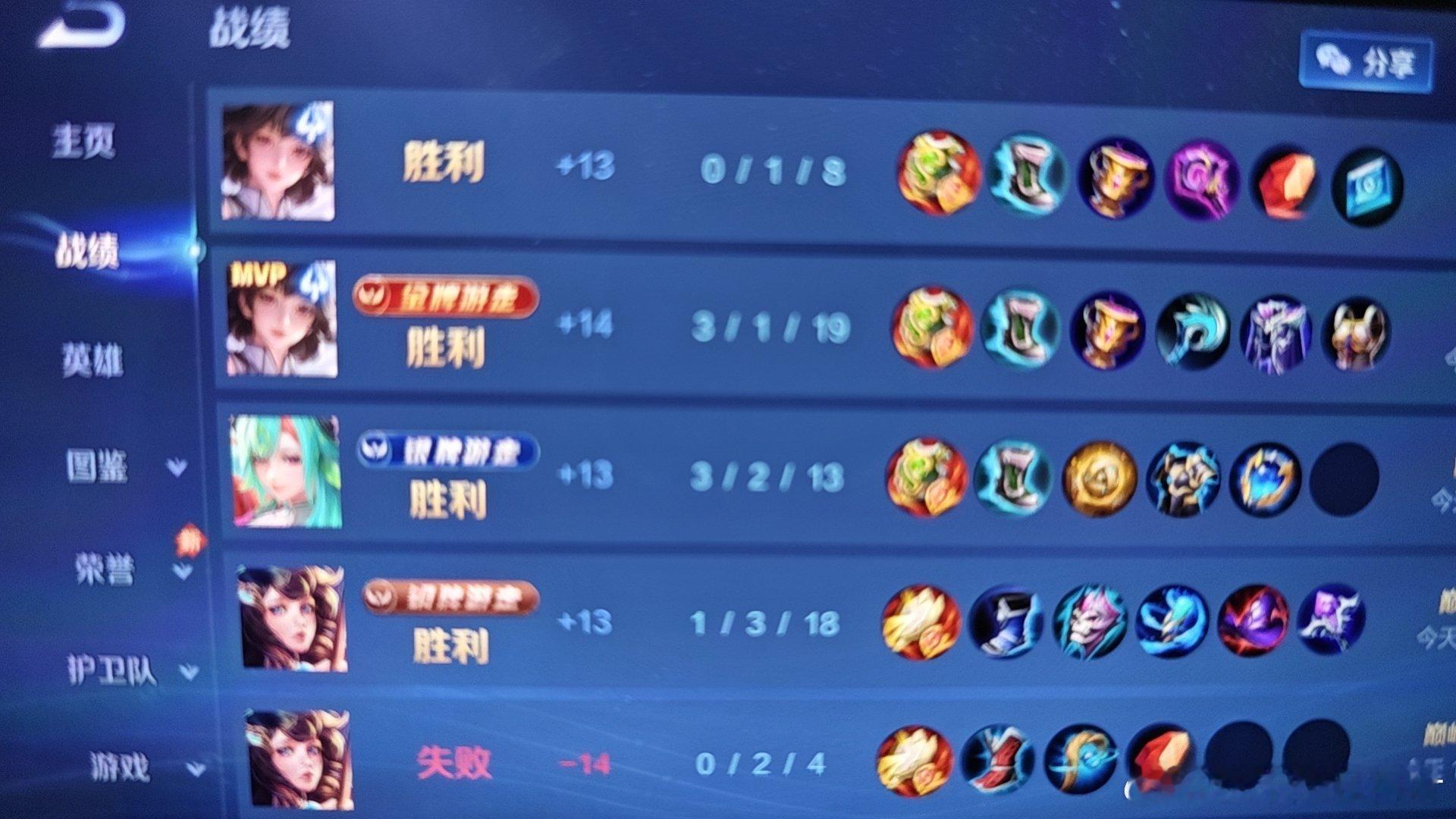 #王者荣耀交易[超话]# gr0561更新一下信誉图，90段游走接鬼谷陪，少司缘杨玉环大乔空空儿太乙元辅大禹等任意辅助补分，欢迎各位dd ​​​