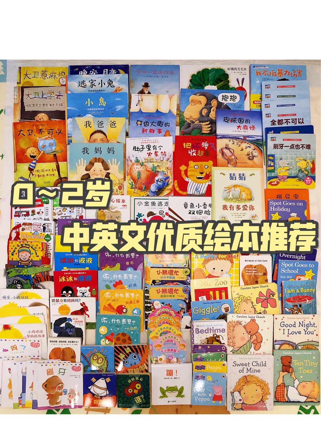 0-2岁 中英文优质绘本推荐