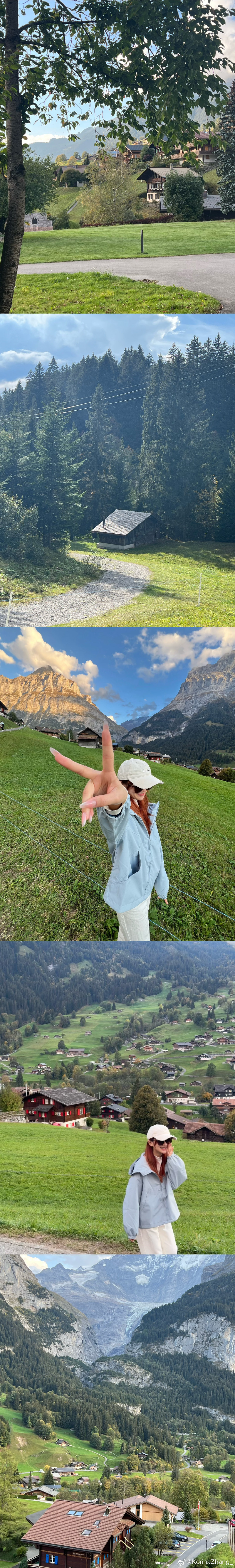 🇨🇭Grindelwald Moment
照片会帮我记得
first山的绿野仙踪
少女峰的冰山雪峰
小镇漫步时看到的日照金山和秋天的叶
“Morn isch au no en Tag”  ​