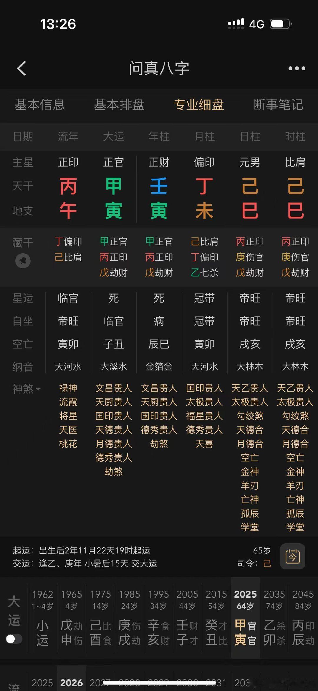 网上都说身旺不喜印，这个八字印比这么旺，可是命主有贵，贵州武警总队领导，2杠4退休。  看得懂这个八字也就能看得懂跨栏刘翔的八字。[作揖][作揖] ​