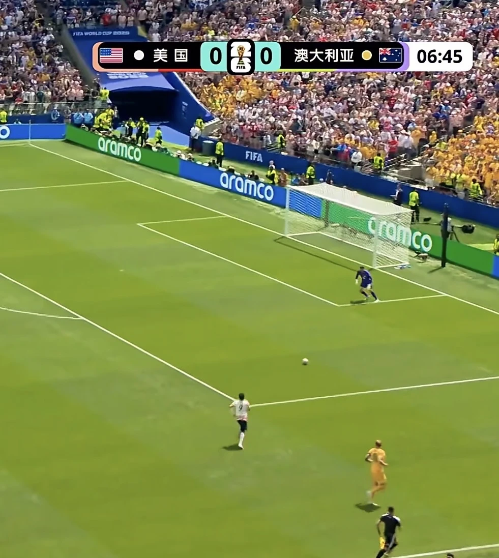美国 0:0 澳大利亚