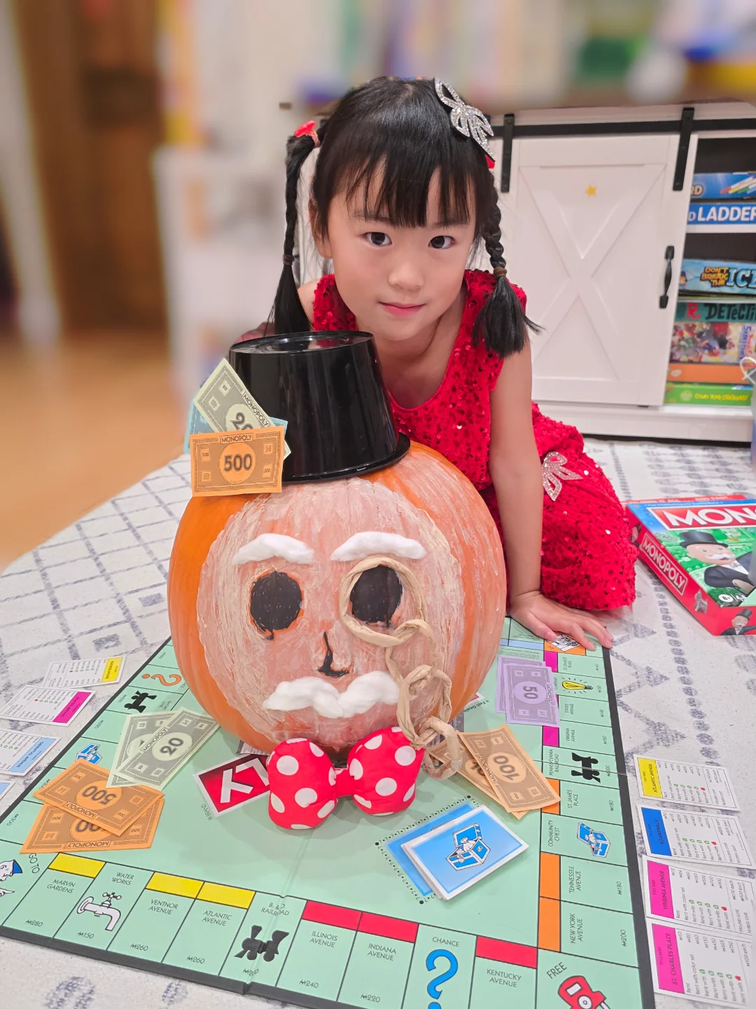 万圣节快乐 🥰 小小装饰个南瓜