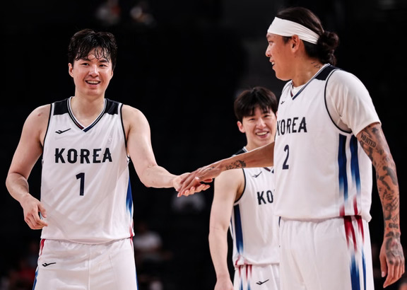 韩国篮球的大丰收