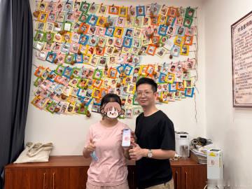 今天在广州杨箕出诊，乙巳蛇年第335位报喜宝妈过来产后调理，念念不忘...